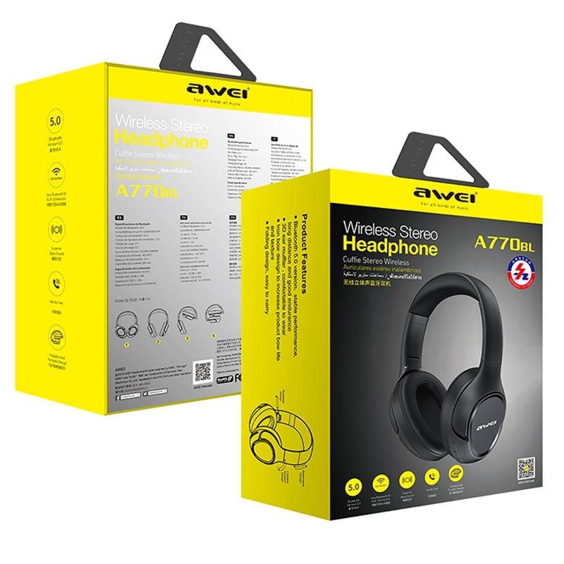 Awei A900BL cuffie bluetooth-oro