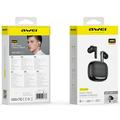 Auricolari true wireless Awei TA19 con ANC ed ENC - Nero