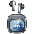Auricolari Awei TP100 ENC TWS con custodia di ricarica touch screen - Nero