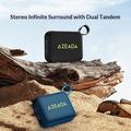 Altoparlante Bluetooth portatile impermeabile Azeada AZ-S01 da 5W - Blu