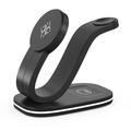 Caricabatterie wireless B-28 3-in-1 con luce notturna