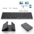 B089 Tastiera wireless pieghevole con tastierino numerico - 81 tasti