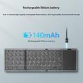 B089 Tastiera wireless pieghevole con touchpad - 81 tasti