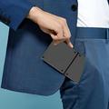 B089 ST tastiera Bluetooth ultrasottile a tre ante con trackpad intelligente - Nero