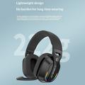 Cuffie wireless over-ear B500 con luci RGB - Nero