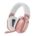 Cuffie wireless over-ear B500 con luci RGB - Oro rosa