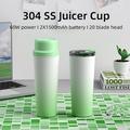 BDL-009 Estrattore di succo / frullatore portatile senza fili 2 in 1 - 650ml - Verde sfumato