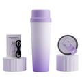 BDL-009 Spremiagrumi/frullatore portatile senza fili 2 in 1 - 650ml - Viola sfumato