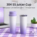 BDL-009 Spremiagrumi/frullatore portatile senza fili 2 in 1 - 650ml - Viola sfumato