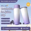BDL-009 Spremiagrumi/frullatore portatile senza fili 2 in 1 - 650ml - Viola sfumato