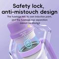BDL-009PRO Spremiagrumi/frullatore 2 in 1 a batteria con manico - 650ml - Viola