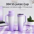 BDL-009PRO Spremiagrumi/frullatore 2 in 1 a batteria con manico - 650ml - Viola