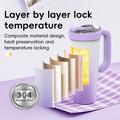 BDL-009PRO Spremiagrumi/frullatore 2 in 1 a batteria con manico - 650ml - Viola