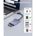 Lettore di schede BENFEI CFexpress Tipo B USB-C/USB-A - 10Gbps - Grigio