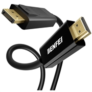 Cavo DisplayPort/HDMI BENFEI - 4K 30Hz - 1.8m - Nero