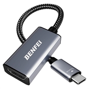 Adattatore USB-C/HDMI BENFEI - 4K 30Hz, cavo da 15cm - Grigio