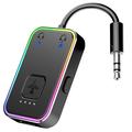 BF01 Adattatore/trasmettitore audio Bluetooth per aerei, TV, computer - Nero