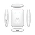 BF02 Adattatore/trasmettitore audio Bluetooth per aerei, TV e palestre - Bianco