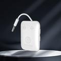 BF02 Adattatore/trasmettitore audio Bluetooth per aerei, TV e palestre - Bianco