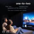 BF02 Adattatore/trasmettitore audio Bluetooth per aerei, TV e palestre - Bianco