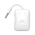 BF02 Adattatore/trasmettitore audio Bluetooth per aerei, TV e palestre - Bianco