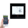 BHT-002 Termostato intelligente WiFi per riscaldamento con caldaia e schermo tattile - Nero