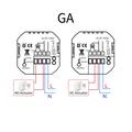 BHT-002 Termostato intelligente WiFi per riscaldamento con caldaia e schermo tattile - Nero