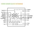 BHT-006GAW Termostato intelligente per riscaldamento a pavimento ad acqua - Wi-Fi, app Tuya, comando vocale - Bianco
