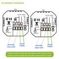 BHT-006GAW Termostato intelligente per riscaldamento a pavimento ad acqua - Wi-Fi, app Tuya, comando vocale - Bianco