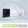 Termostato intelligente WiFi BHT-009GALW - App Tuya - Nero