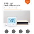 Termostato intelligente BHT-1000GB per riscaldamento a pavimento elettrico - Bianco