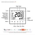 Termostato intelligente BHT-1000GB per riscaldamento a pavimento elettrico - Bianco