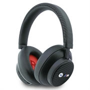 Cuffie wireless on-ear BMW M con logo in carbonio e metallo e cancellazione del rumore ambientale (ENC)