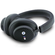 Cuffie wireless on-ear BMW M con logo in carbonio e metallo e cancellazione del rumore ambientale (ENC)