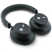 Cuffie wireless on-ear BMW M con logo in carbonio e metallo e cancellazione del rumore ambientale (ENC)