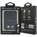 Portacarte e portafoglio MagSafe BMW M Carbon Metal Logos - Nero