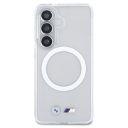 Custodia ibrida magnetica Samsung Galaxy S26 BMW M IML Metal Logo - Trasparente