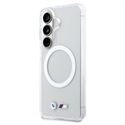 Custodia ibrida magnetica Samsung Galaxy S26 BMW M IML Metal Logo - Trasparente