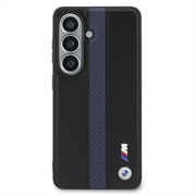 Custodia magnetica Samsung Galaxy S26 BMW M Perforated Stripes and Metal Logo - Blu / Nera