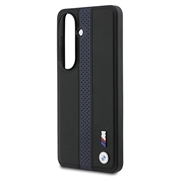 Custodia magnetica Samsung Galaxy S26 BMW M Perforated Stripes and Metal Logo - Blu / Nera