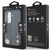 Custodia magnetica Samsung Galaxy S26 BMW M Perforated Stripes and Metal Logo - Blu / Nera