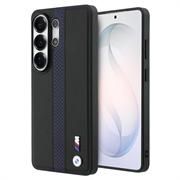 Custodia magnetica Samsung Galaxy S26 Ultra BMW M Perforated Stripes and Metal Logo - Blu / Nera