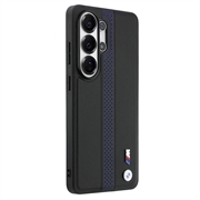 Custodia magnetica Samsung Galaxy S26 Ultra BMW M Perforated Stripes and Metal Logo - Blu / Nera