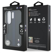 Custodia magnetica Samsung Galaxy S26 Ultra BMW M Perforated Stripes and Metal Logo - Blu / Nera
