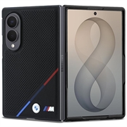 Custodia magnetica Samsung Galaxy Z Fold8 BMW M Perforated Tricolor Stripe - Nera