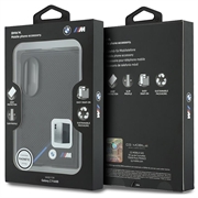 Custodia magnetica Samsung Galaxy Z Fold8 BMW M Perforated Tricolor Stripe - Nera