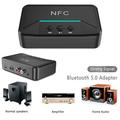 Ricevitore audio BT200 NFC Bluetooth 5.0 - Adattatore AUX 3.5mm e RCA - Nero