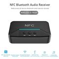 Ricevitore audio BT200 NFC Bluetooth 5.0 - Adattatore AUX 3.5mm e RCA - Nero