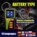 Analizzatore e tester per batterie BT30 per auto, moto e autocarri - 1.8", 6V/12V/24V