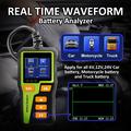 Analizzatore e tester per batterie BT30 per auto, moto e autocarri - 1.8", 6V/12V/24V